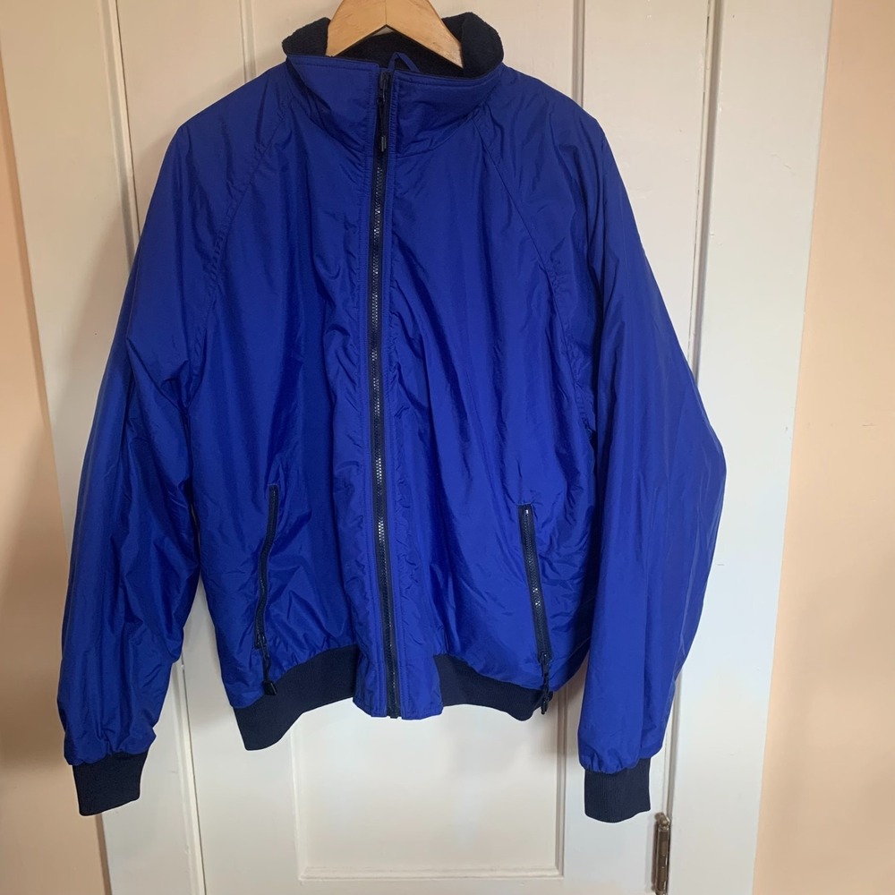 WearGuard Mens Style 414 Stormproof Fleece Lined Bomber Jacket Blue Large